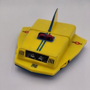 Vtg 70s Star Command Aqua Star AM Radio‎ Space Ship Working Collectible Rare